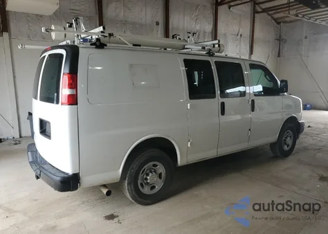 2022 Chevrolet Express G2500 from USA, damaged, VIN 1GCWGAF78N1138774